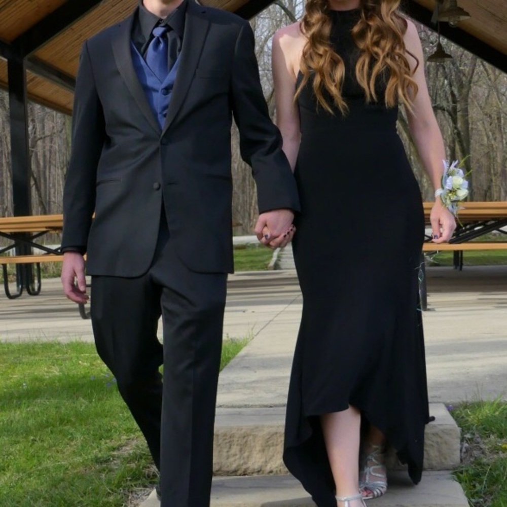 Black prom dress size 3